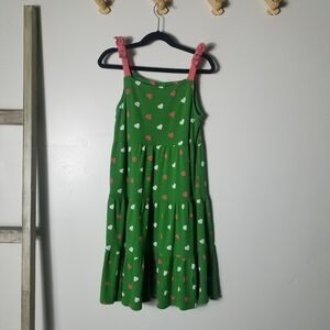 GYMBOREE GIRL'S HEART TIERED DRESS SIZE 10